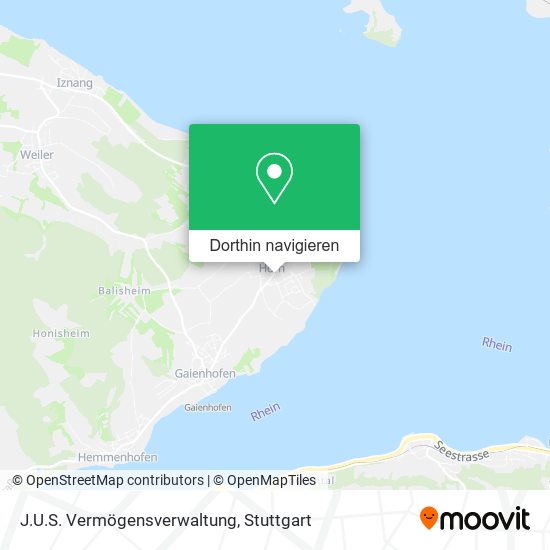 J.U.S. Vermögensverwaltung Karte