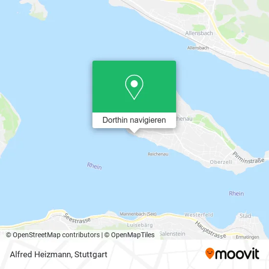 Alfred Heizmann Karte