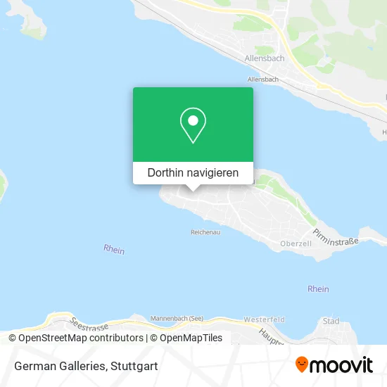 German Galleries Karte