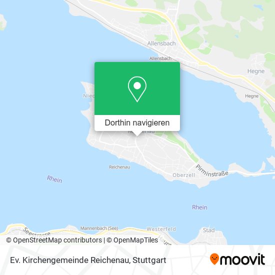 Ev. Kirchengemeinde Reichenau Karte