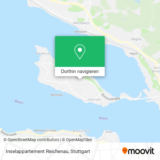 Inselappartement Reichenau Karte