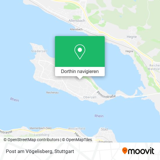Post am Vögelisberg Karte