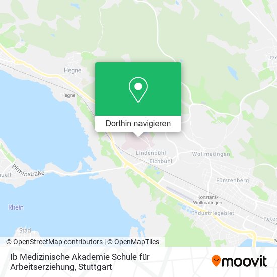 Ib Medizinische Akademie Schule für Arbeitserziehung Karte