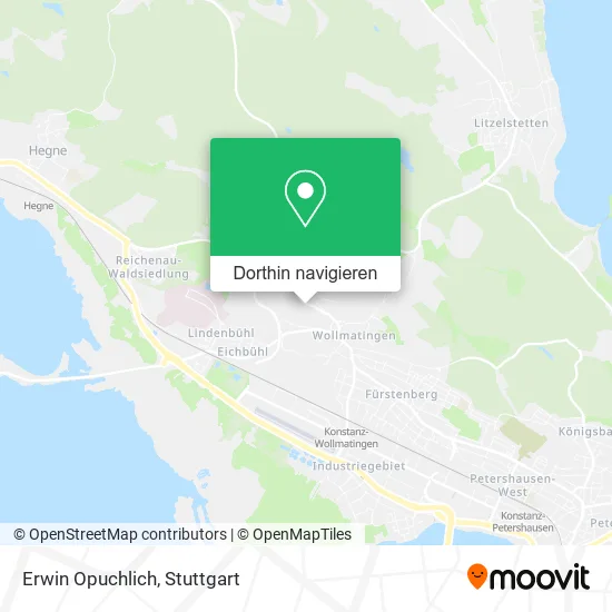 Erwin Opuchlich Karte