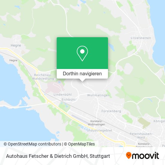 Autohaus Fetscher & Dietrich GmbH Karte