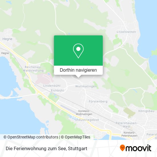 Die Ferienwohnung zum See Karte