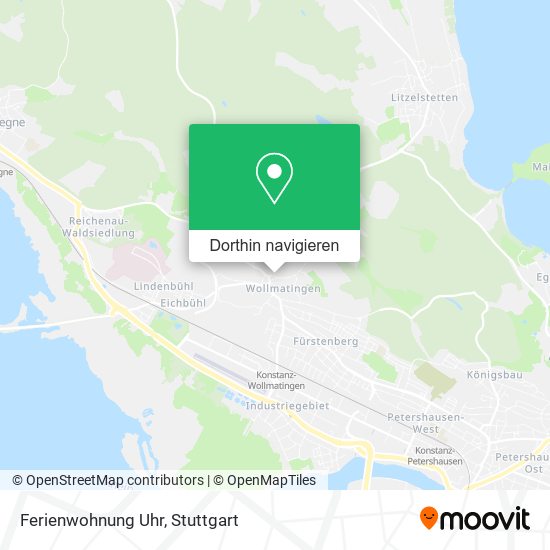 Ferienwohnung Uhr Karte