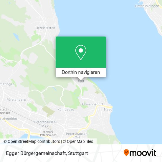 Egger Bürgergemeinschaft Karte