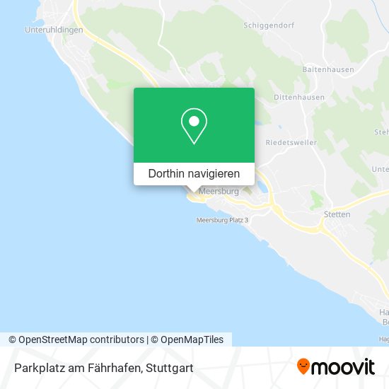 Parkplatz am Fährhafen Karte