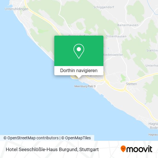Hotel Seeschlößle-Haus Burgund Karte