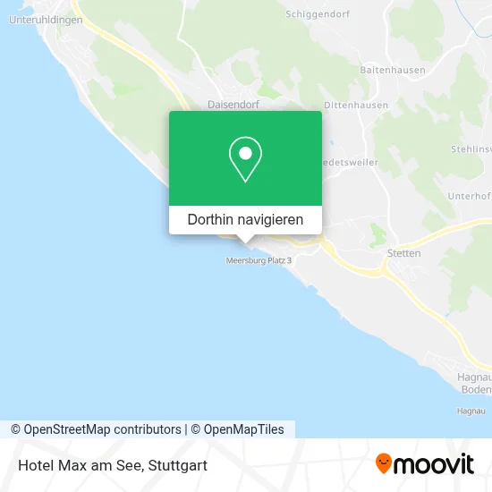 Hotel Max am See Karte