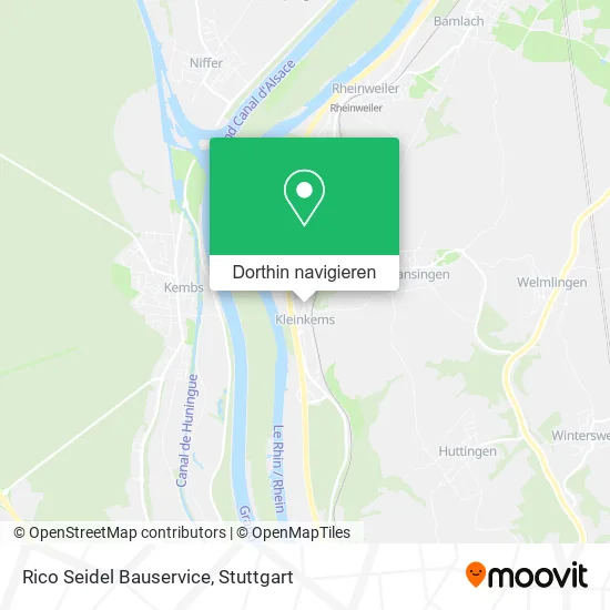 Rico Seidel Bauservice Karte