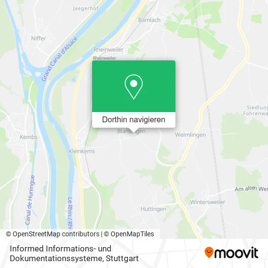 Informed Informations- und Dokumentationssysteme Karte