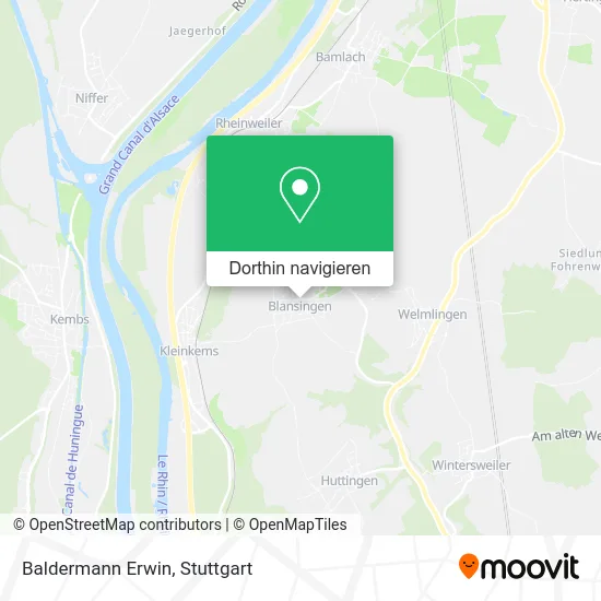 Baldermann Erwin Karte