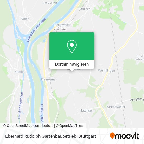 Eberhard Rudolph Gartenbaubetrieb Karte