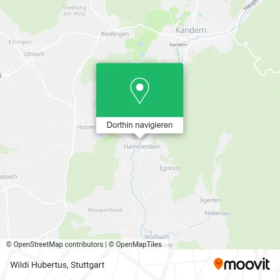 Wildi Hubertus Karte