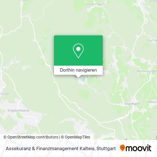 Assekuranz & Finanzmanagement Kalteis Karte