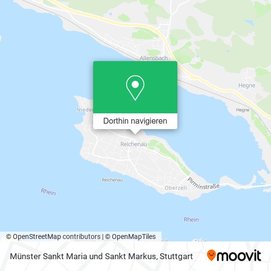 Münster Sankt Maria und Sankt Markus Karte
