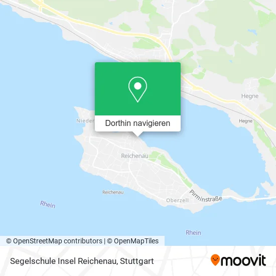 Segelschule Insel Reichenau Karte