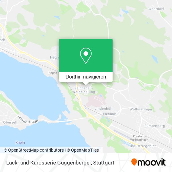 Lack- und Karosserie Guggenberger Karte