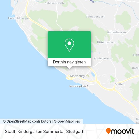 Städt. Kindergarten Sommertal Karte