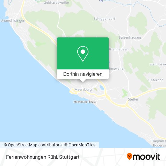 Ferienwohnungen Rühl Karte