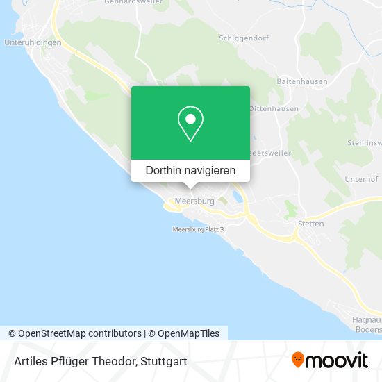 Artiles Pflüger Theodor Karte