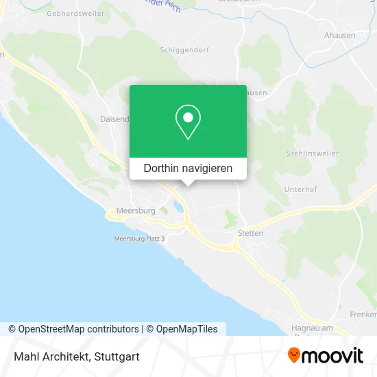 Mahl Architekt Karte