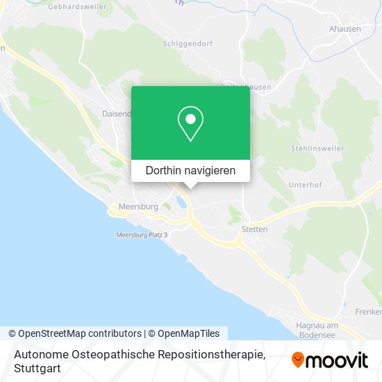 Autonome Osteopathische Repositionstherapie Karte