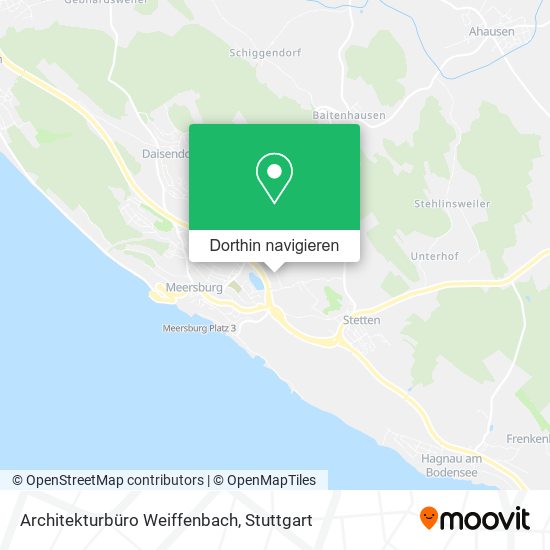 Architekturbüro Weiffenbach Karte