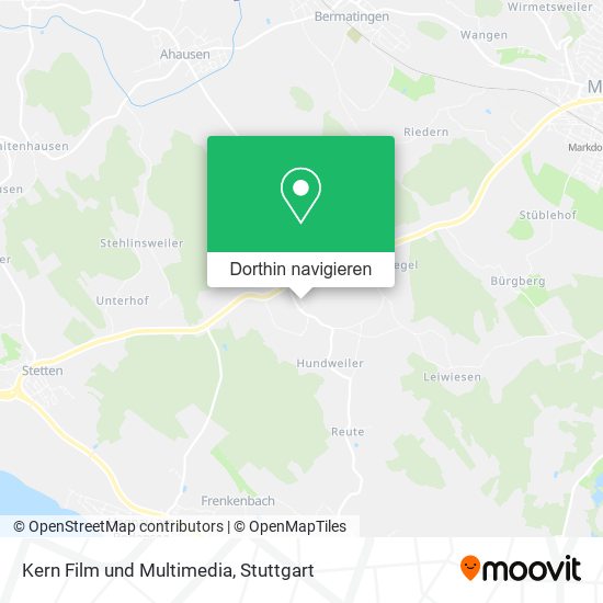 Kern Film und Multimedia Karte