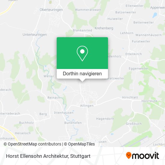 Horst Ellensohn Architektur Karte