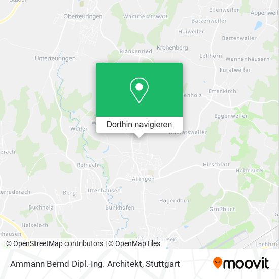 Ammann Bernd Dipl.-Ing. Architekt Karte