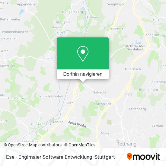 Ese - Englmaier Software Entwicklung Karte