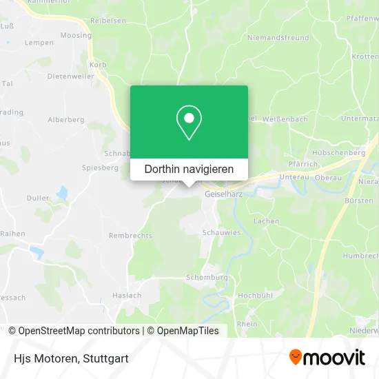 Hjs Motoren Karte