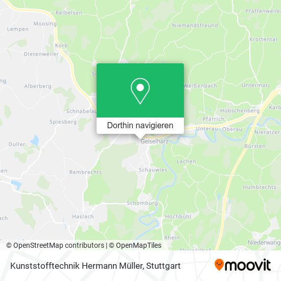 Kunststofftechnik Hermann Müller Karte