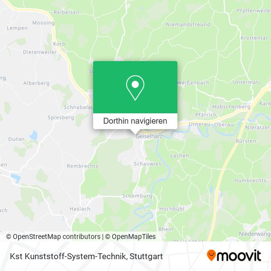 Kst Kunststoff-System-Technik Karte