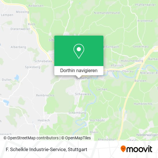 F. Schelkle Industrie-Service Karte