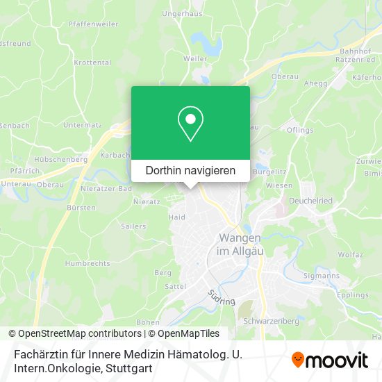 Fachärztin für Innere Medizin Hämatolog. U. Intern.Onkologie Karte