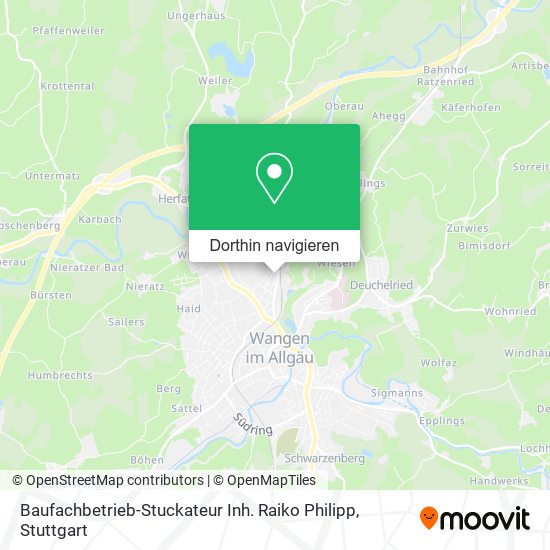 Baufachbetrieb-Stuckateur Inh. Raiko Philipp Karte