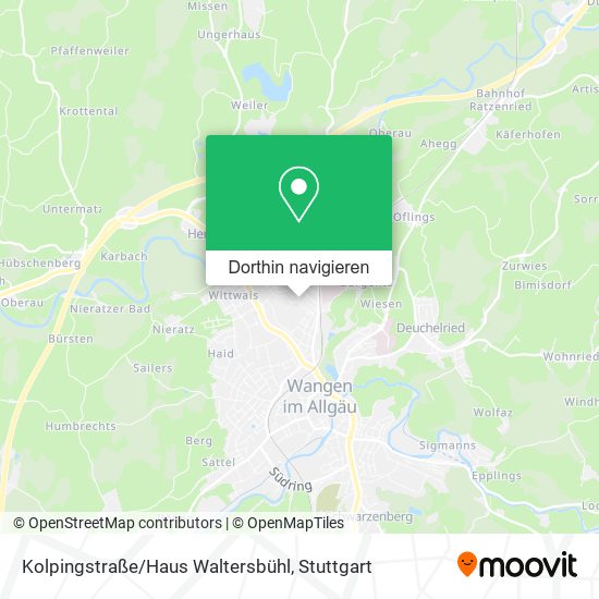Kolpingstraße/Haus Waltersbühl Karte