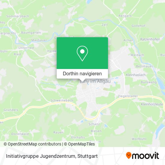 Initiativgruppe Jugendzentrum Karte