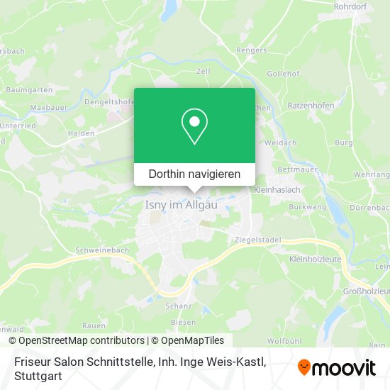 Friseur Salon Schnittstelle, Inh. Inge Weis-Kastl Karte