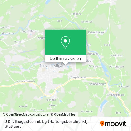 J & N Biogastechnik Ug (Haftungsbeschränkt) Karte