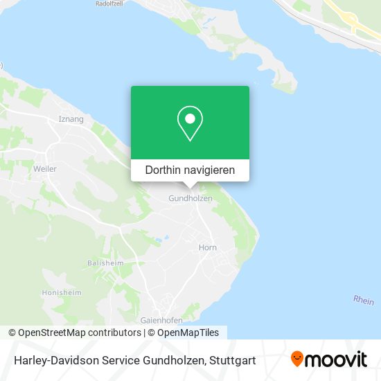 Harley-Davidson Service Gundholzen Karte