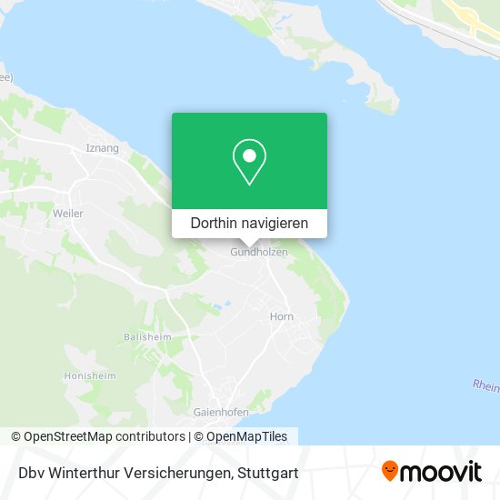Dbv Winterthur Versicherungen Karte