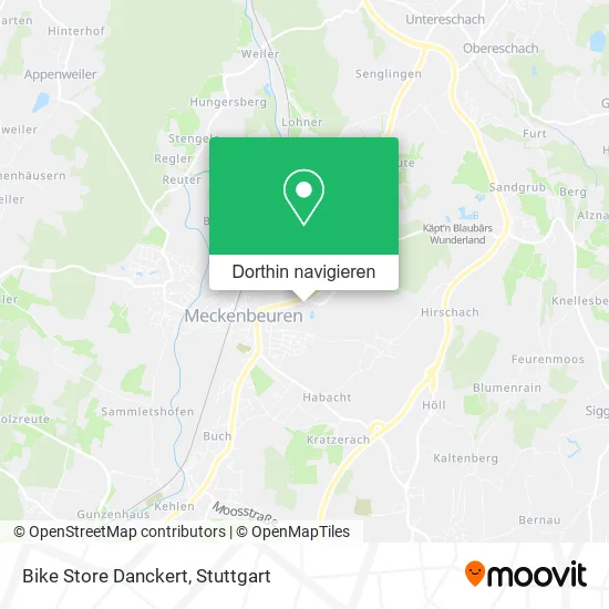 Bike Store Danckert Karte