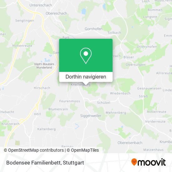 Bodensee Familienbett Karte