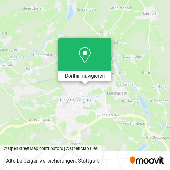 Alte Leipziger Versicherungen Karte