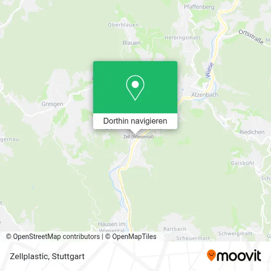Zellplastic Karte